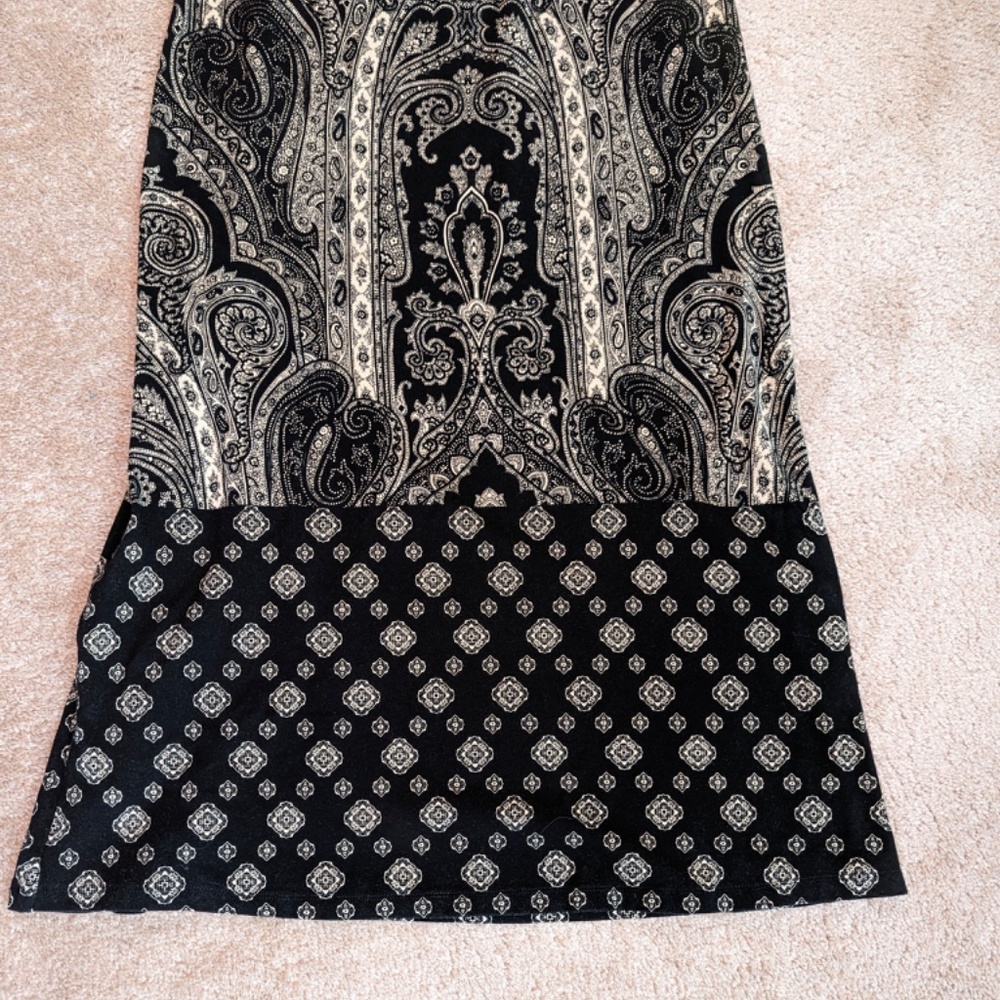 Isaac Mizrahi Print Maxi Dress - Picture 6 of 10